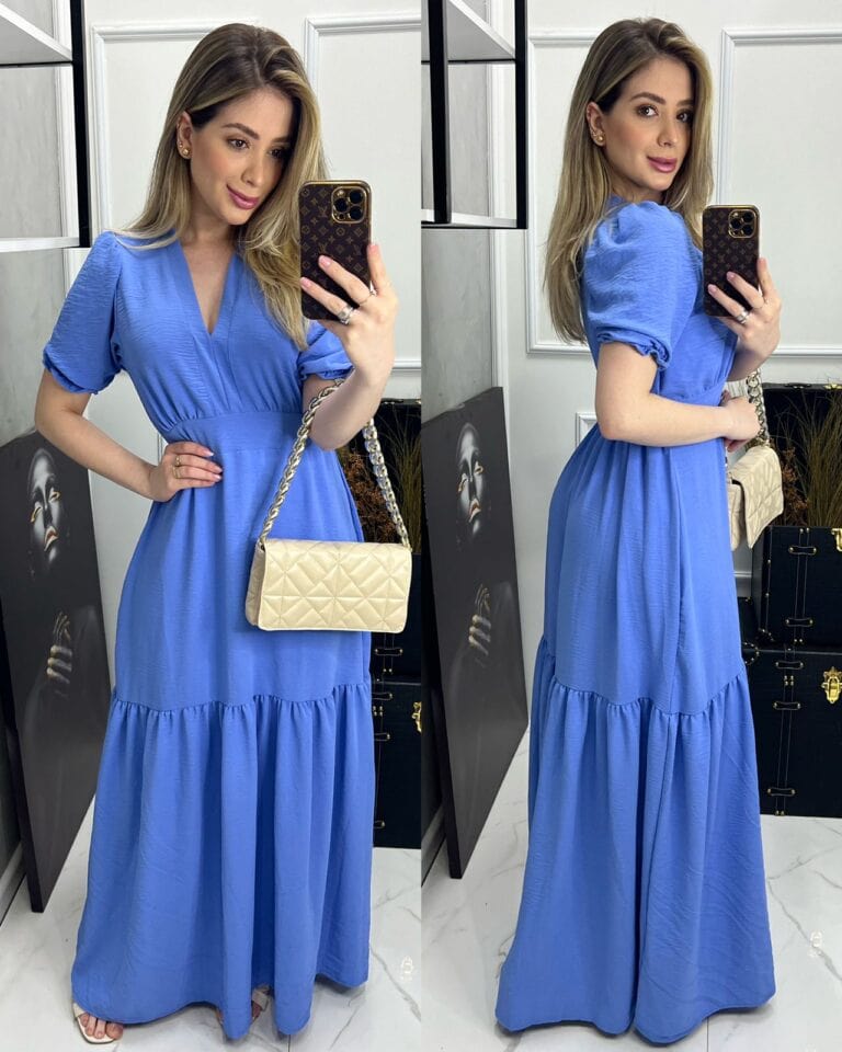 vestido longo laura azul claro (cópia)