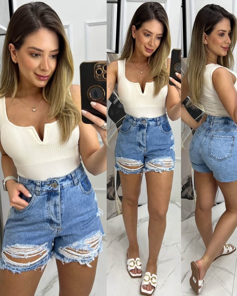 shorts jeans nexo jaine