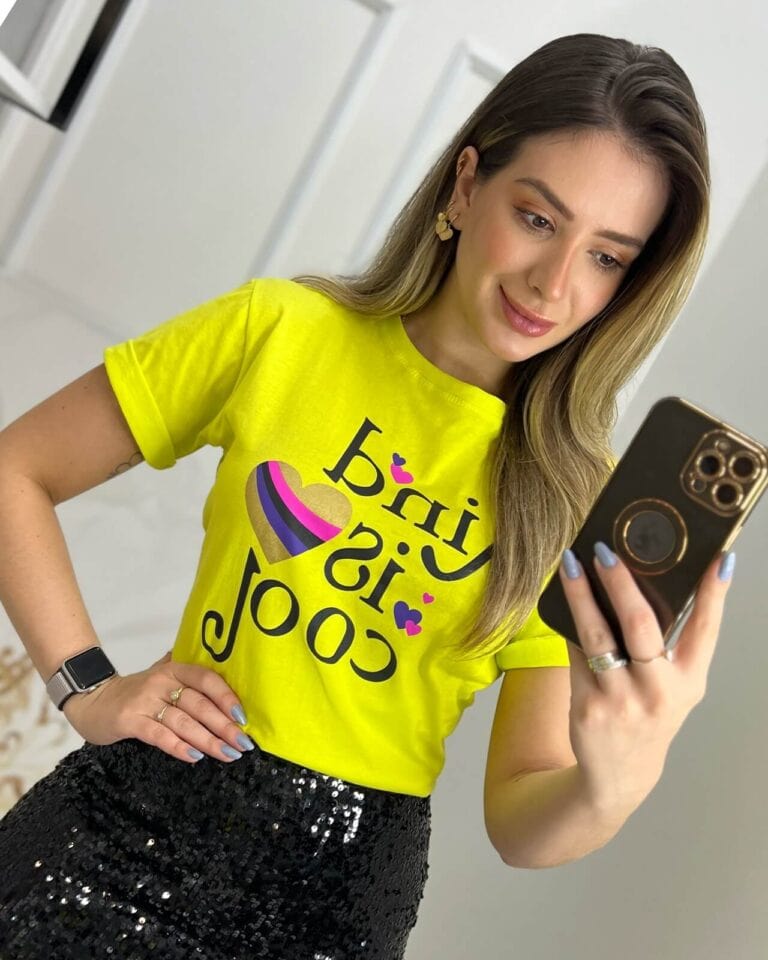 tshirt brave and free verde