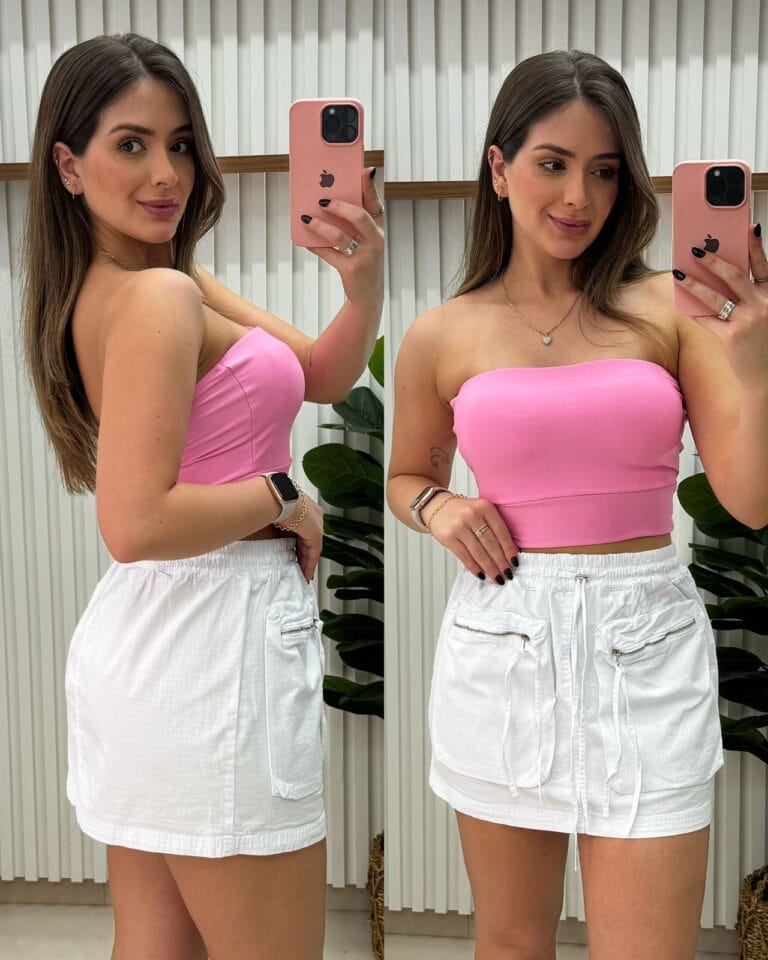 blusinha canelada flay rosa blusinha canelada flay rosa