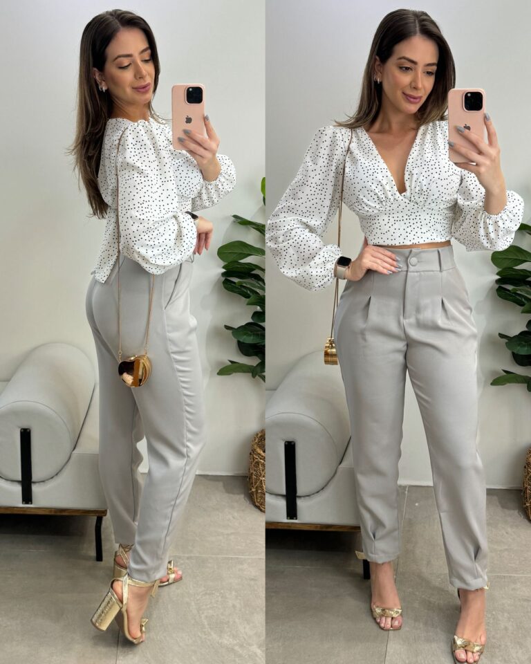 calça jeans nexo preta rasgo luli