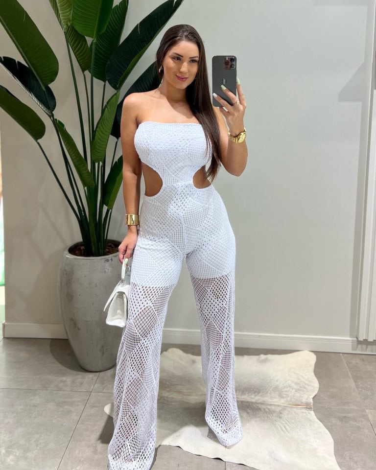 vestido longo flores carla branco