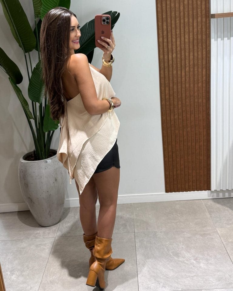 calça alfaiataria pantalona mara creme calça alfaiataria pantalona mara creme