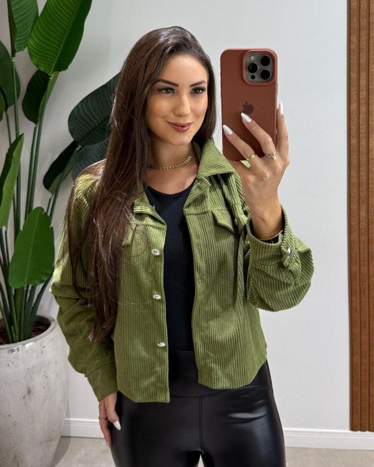 jaqueta jeans maria bege (cópia)