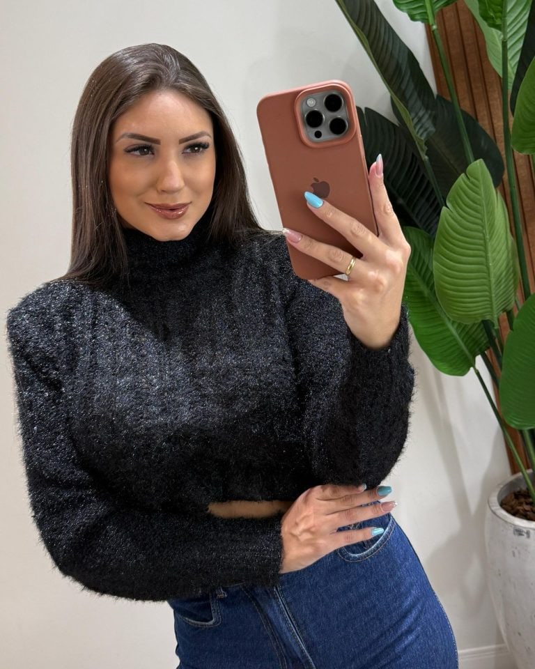 blusa gola ribana flanelada lu branco (cópia)