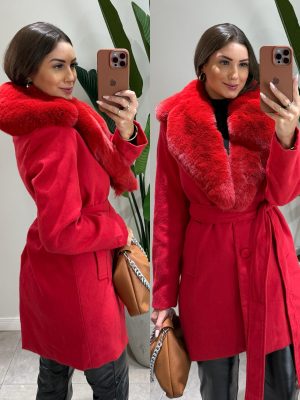 casaco lã batida gio vermelho (cópia)