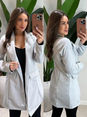 parka jeans botão peluciada 632