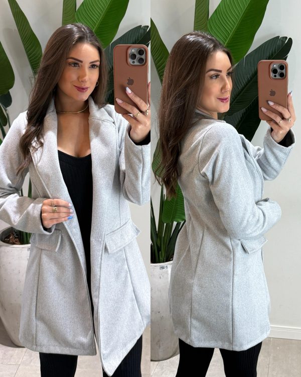 parka jeans botão peluciada 632