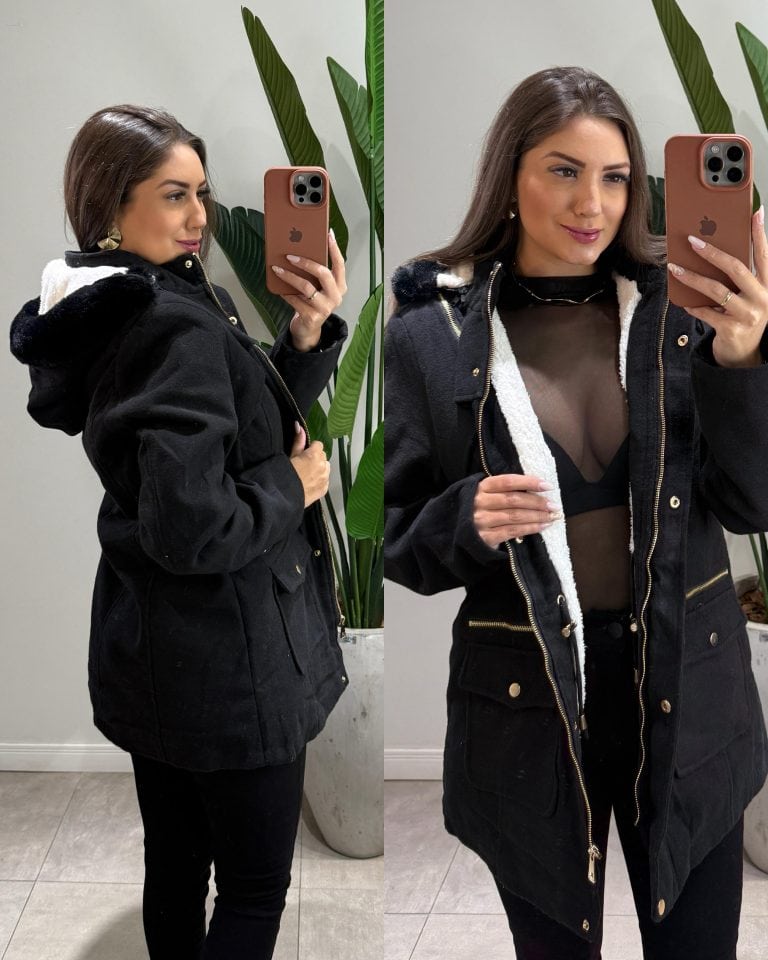 jaqueta microfibra camila cinza (cópia)