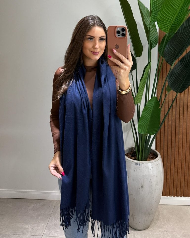 pashimina olivia preto