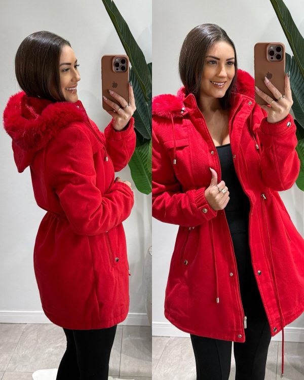 casaco lã batida ana vermelho (cópia)