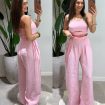 conjunto linhal calça keli rosa