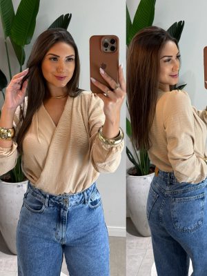 conjunto linhal calça keli rosa