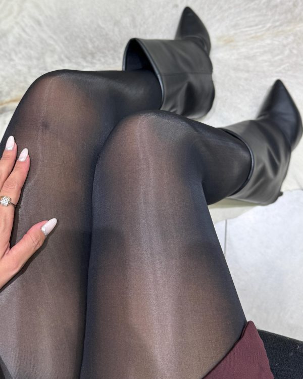 meia calça gelatinosa bia preto