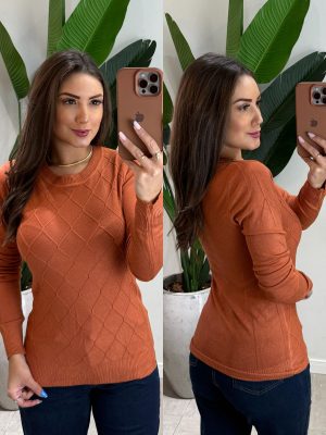 blusa modal bianca preto