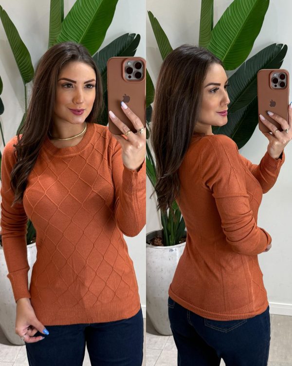 blusa modal bianca preto