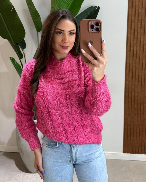 blusa de pelinho monica branco (cópia)