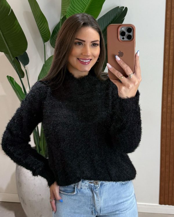 blusa de pelinho monica branco (cópia)