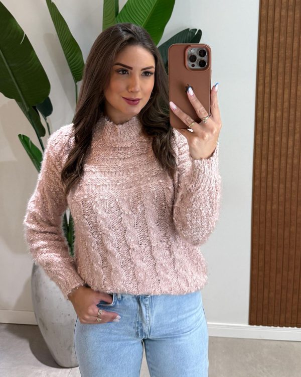 blusa de pelinho monica branco (cópia)