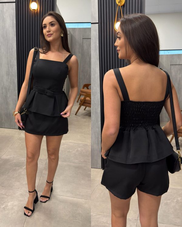 conjunto alfaiataria saia julia preto (cópia)