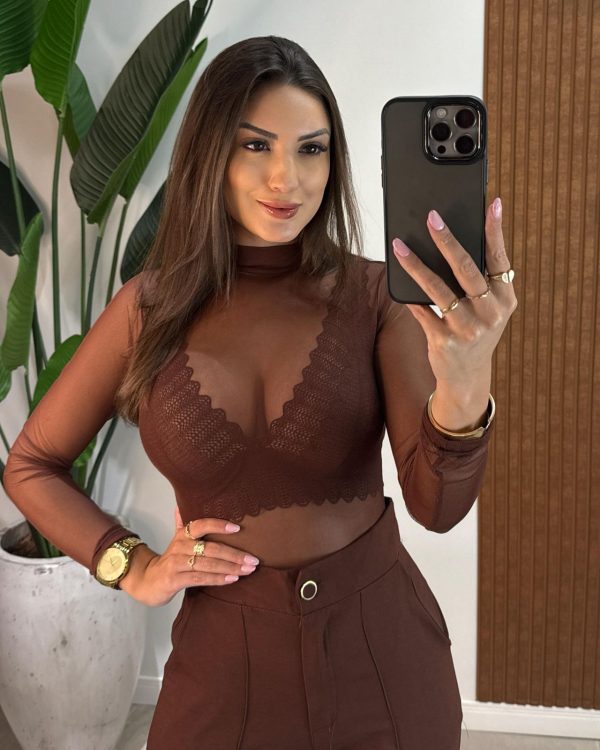 conjunto shorts cropped talita branco (cópia)