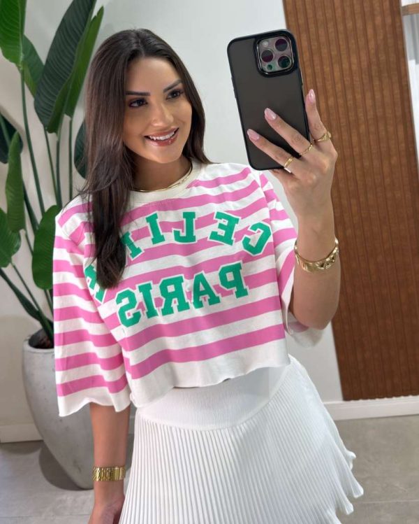 t shirts olga limon rosa