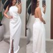 vestido drapeado midi eleonora branco (cópia)