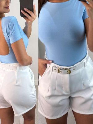 shorts valentina branco