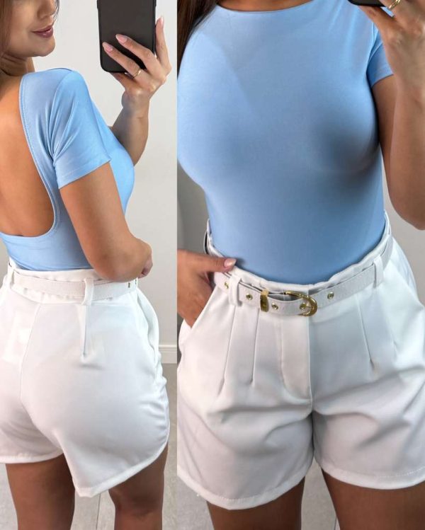 shorts valentina branco