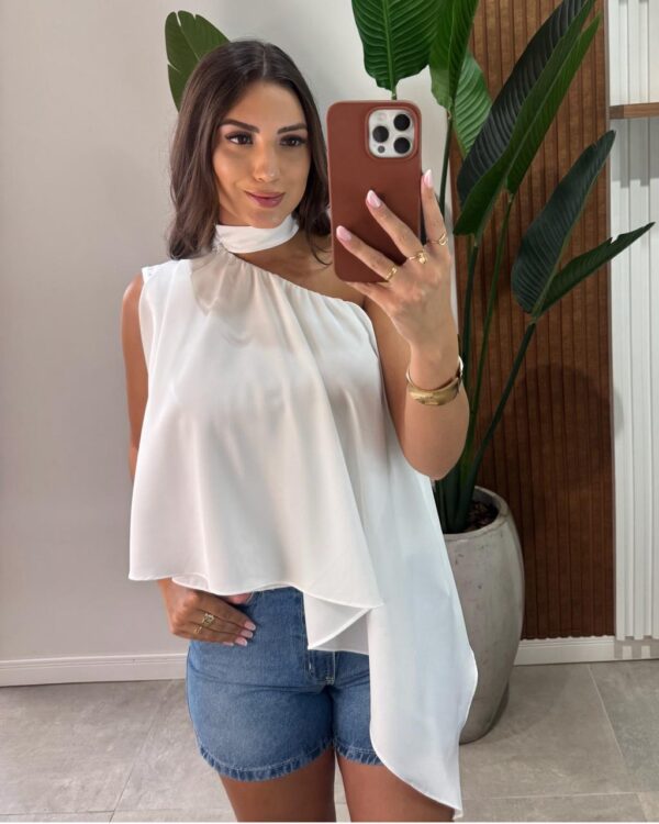 vestido longo flor ana azul