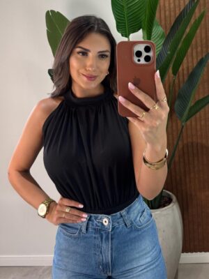 vestido longo flor ana azul