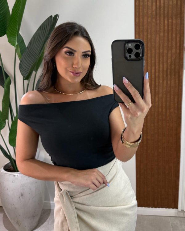 vestido longo juliana azul claro black