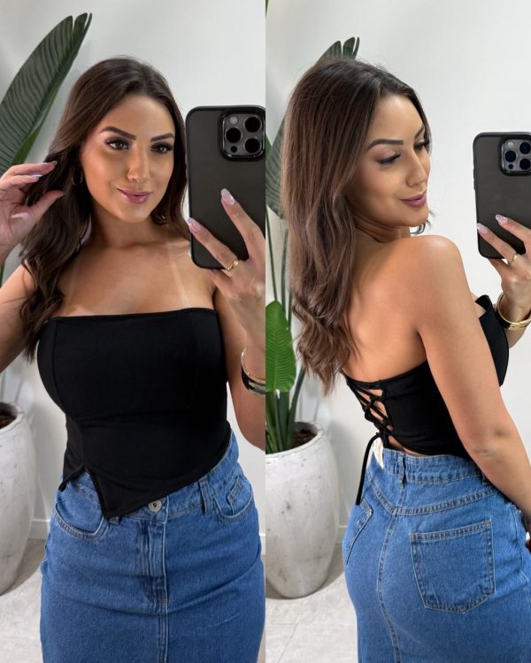 vestido longo juliana azul claro black