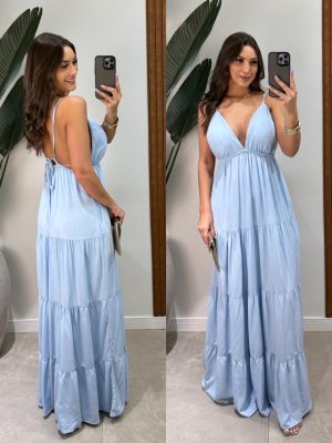 vestido midi tule eudora rosa black