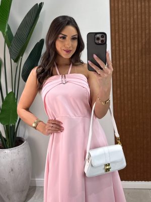 vestido fivela boutique