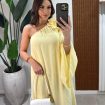 vestido longo simara amarelo