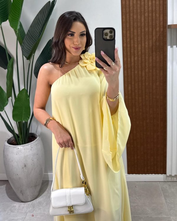 vestido longo simara amarelo vestido longo simara amarelo