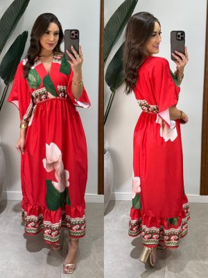 vestido longo simara amarelo