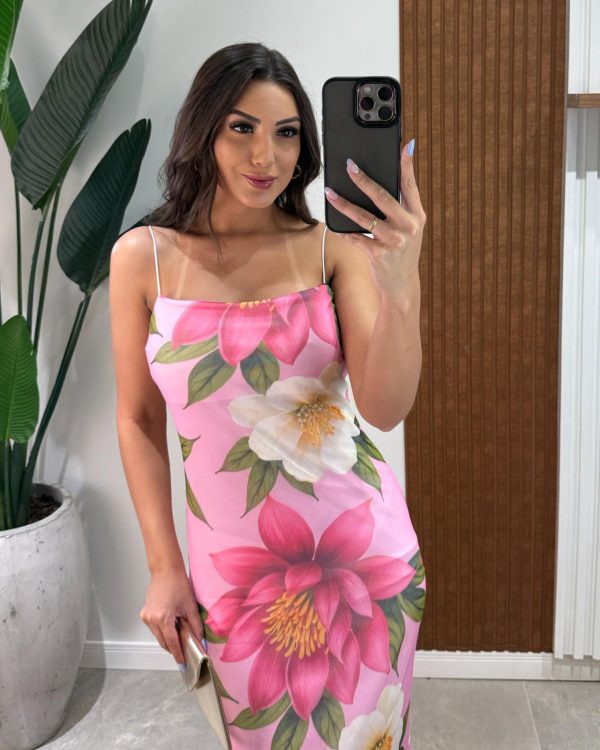 vestido midi tule eudora rosa black vestido midi tule eudora rosa black