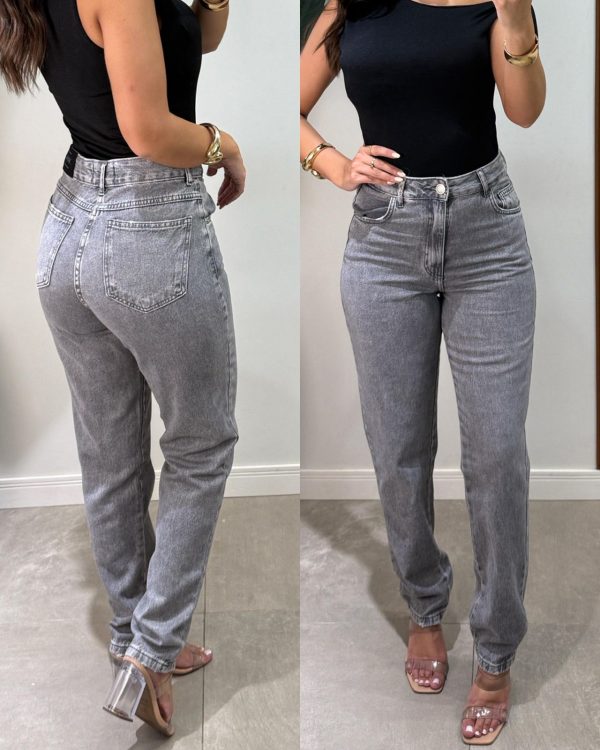 vestido longo frente Única danielle preto