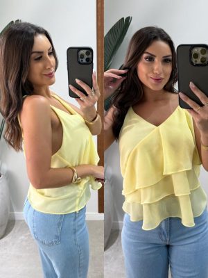 vestido longo frente Única danielle preto