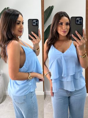 vestido longo frente Única danielle preto