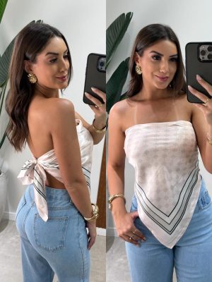 vestido longo frente Única danielle preto