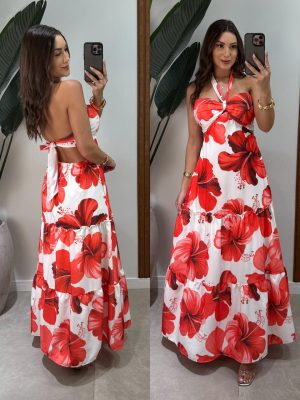 vestido curto lavínia vermelho ressaca black