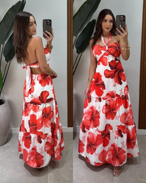 vestido curto lavínia vermelho ressaca black