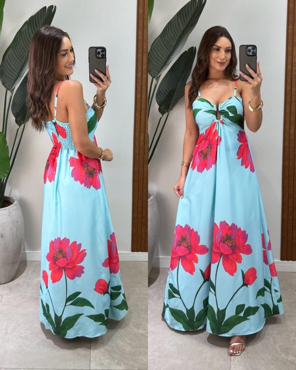 vestido longo tomara que caia maria preto