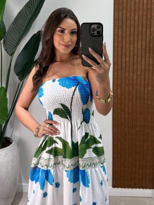 vestido látex longo nathali rosa (cópia)