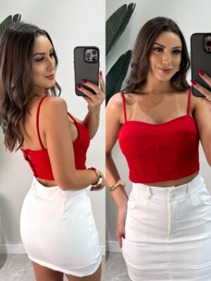 macaquinho cora azul marinho