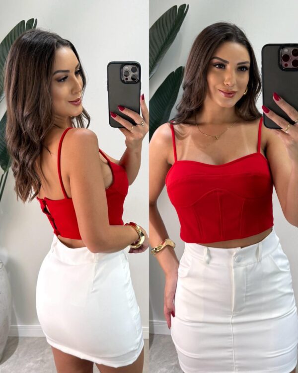 macaquinho cora azul marinho