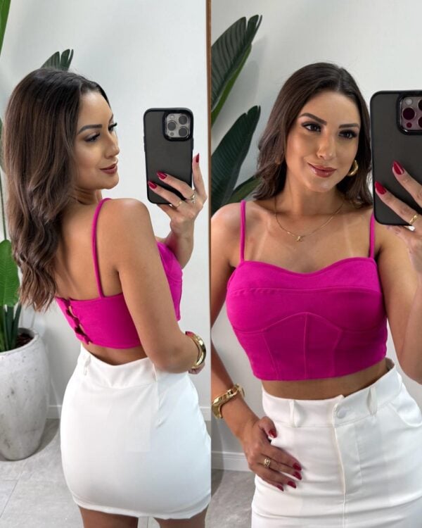 macaquinho cora azul marinho